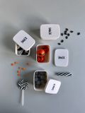 Desiatový Snack Box Mini Design Letters