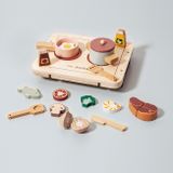 Detská drevená stolná kuchynka - Petit Monkey