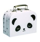 Detský malý kufrík s motívom pandy. 