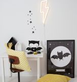 Malý vankúšik A Little Lovely Company - Bat