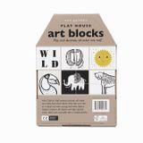 Wee Gallery kocky Art Blocks - WILD