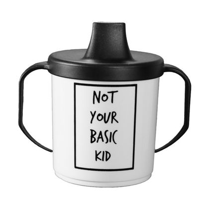 Detský pohárik s náustkom - NOT YOUR BASIC KID