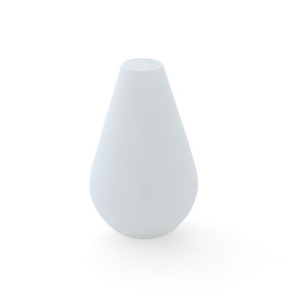 Malá silikónová váza - biela
