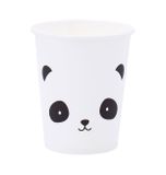 Papierové party poháriky A Little Lovely Company - panda