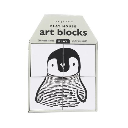 Wee Gallery kocky Art Blocks - PLAY