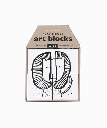 Wee Gallery kocky Art Blocks - WILD