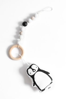 Závesná hračka na hrazdičku - tučniak